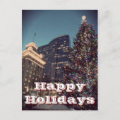 Weihnachtskarte Feiertagspostkarte (Vorderseite)