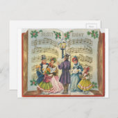 Weihnachtskarte Feiertagspostkarte (Vorne/Hinten)