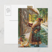 Weihnachtskarte Feiertagspostkarte (Vorne/Hinten)