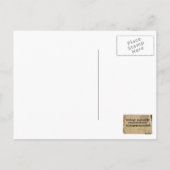 Weihnachtskarte Feiertagspostkarte (Rückseite)