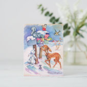 Weihnachtskarte Feiertagspostkarte (Stehend Vorderseite)