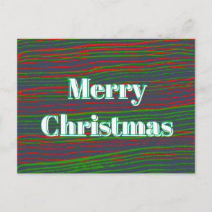 Weihnachtskarte Feiertagspostkarte
