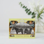 Weihnachtskarte Feiertagspostkarte (Stehend Vorderseite)