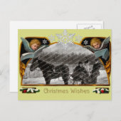 Weihnachtskarte Feiertagspostkarte (Vorne/Hinten)