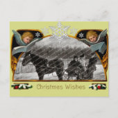 Weihnachtskarte Feiertagspostkarte (Vorderseite)