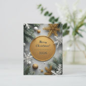 Weihnachtskarte Feiertagspostkarte (Stehend Vorderseite)
