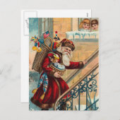 Weihnachtskarte Feiertagspostkarte (Vorne/Hinten)