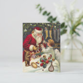 Weihnachtskarte Feiertagspostkarte (Stehend Vorderseite)