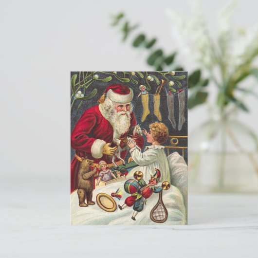 Weihnachtskarte Feiertagspostkarte (Stehend Vorderseite)