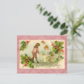 Weihnachtskarte Feiertagspostkarte (Stehend Vorderseite)