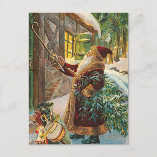 Weihnachtskarte Feiertagspostkarte