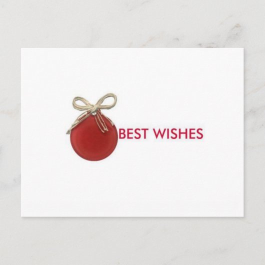 Weihnachtskarte Feiertagspostkarte (Vorderseite)