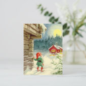 Weihnachtskarte Feiertagspostkarte (Stehend Vorderseite)
