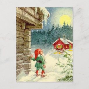 Weihnachtskarte Feiertagspostkarte