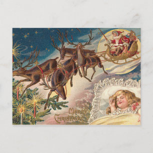 Weihnachtskarte Feiertagspostkarte