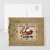 Weihnachtskarte Feiertagspostkarte (Vorne/Hinten)