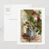 Weihnachtskarte Feiertagspostkarte (Vorne/Hinten)