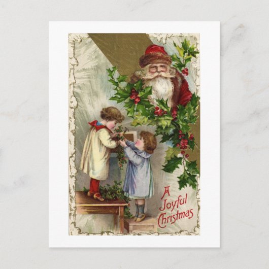 Weihnachtskarte Feiertagspostkarte (Vorderseite)