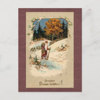 Weihnachtskarte Feiertagspostkarte