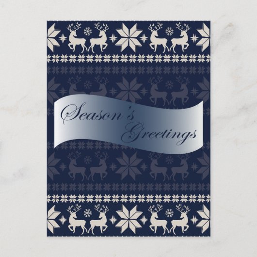 Weihnachtskarte Feiertagspostkarte (Vorderseite)