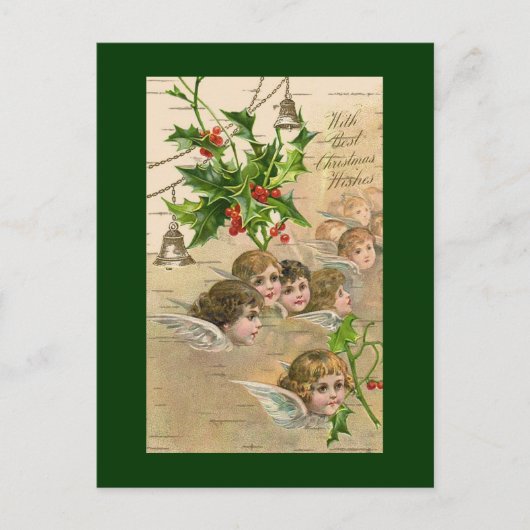 Weihnachtskarte Feiertagspostkarte (Vorderseite)