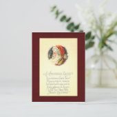 Weihnachtskarte Feiertagspostkarte (Stehend Vorderseite)