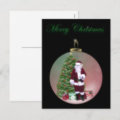 Weihnachtskarte Feiertagspostkarte (Vorne/Hinten)