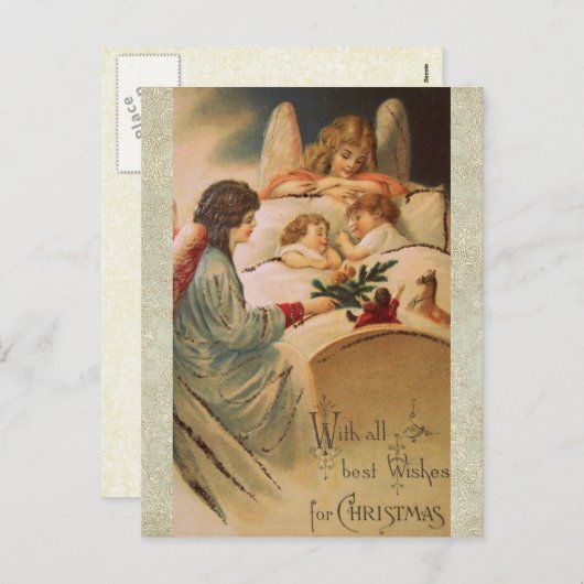 Weihnachtskarte Feiertagspostkarte (Vorne/Hinten)