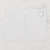 Weihnachtskarte Feiertagspostkarte (Rückseite)