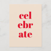 Weihnachtskarte Feiertagspostkarte (Vorderseite)