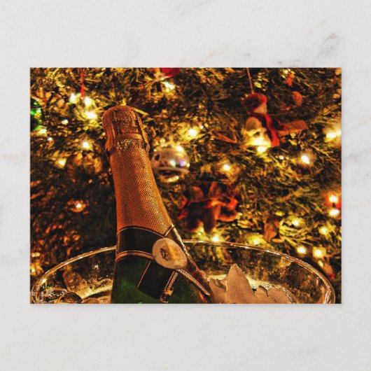 Weihnachtskarte Feiertagspostkarte (Vorderseite)