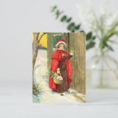 Weihnachtskarte Feiertagspostkarte (Stehend Vorderseite)