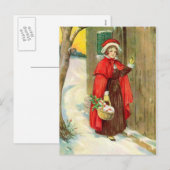 Weihnachtskarte Feiertagspostkarte (Vorne/Hinten)