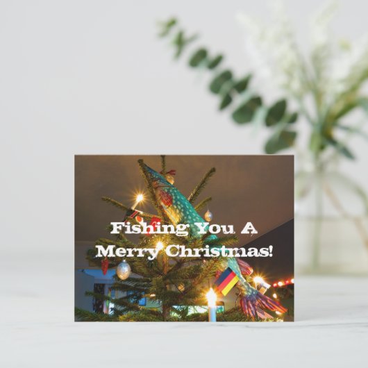 Weihnachtskarte Feiertagspostkarte (Stehend Vorderseite)