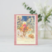 Weihnachtskarte Feiertagspostkarte (Stehend Vorderseite)