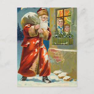 Weihnachtskarte Feiertagspostkarte