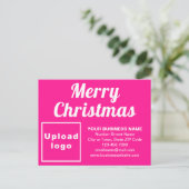 Weihnachtskarte Feiertagspostkarte (Stehend Vorderseite)