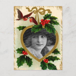 Weihnachtskarte Feiertagspostkarte