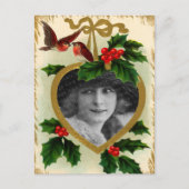 Weihnachtskarte Feiertagspostkarte (Vorderseite)