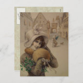 Weihnachtskarte Feiertagspostkarte (Vorne/Hinten)