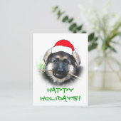 Weihnachtskarte Feiertagspostkarte (Stehend Vorderseite)