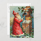 Weihnachtskarte Feiertagspostkarte (Vorne/Hinten)