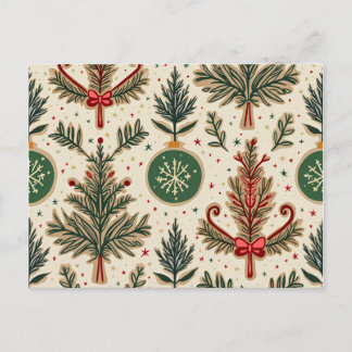 Weihnachtskarte Feiertagspostkarte