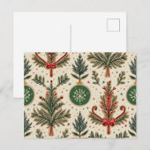 Weihnachtskarte Feiertagspostkarte (Vorne/Hinten)