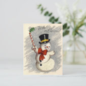 Weihnachtskarte Feiertagspostkarte (Stehend Vorderseite)