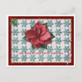 Weihnachtskarte Feiertagspostkarte (Vorderseite)