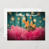 Weihnachtskarte Feiertagspostkarte (Vorne/Hinten)