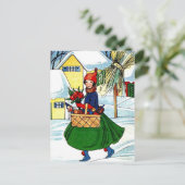 Weihnachtskarte Feiertagspostkarte (Stehend Vorderseite)