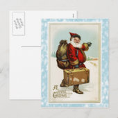 Weihnachtskarte Feiertagspostkarte (Vorne/Hinten)