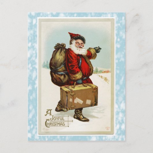 Weihnachtskarte Feiertagspostkarte (Vorderseite)